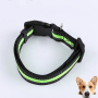 Manufacturer wholesale multi-colors adjustable nylon dog light reflection collar