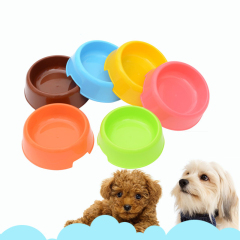 Manufacturer wholesale custom logo small large round dog eco friendly plastic bowls