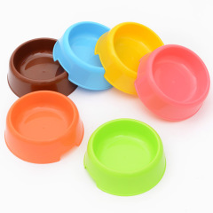 Manufacturer wholesale custom logo small large round dog eco friendly plastic bowls