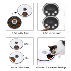 Manufacturer wholesale smart time control automatic pet food feeder