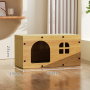 Wholesale Corrugated Paper Cat Scratcher Board House