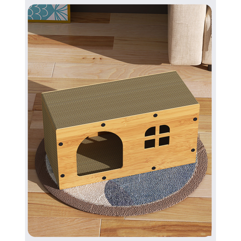 Wholesale Corrugated Paper Cat Scratcher Board House