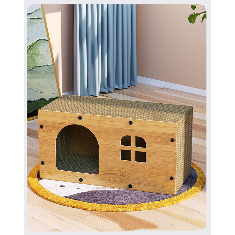 Wholesale Corrugated Paper Cat Scratcher Board House