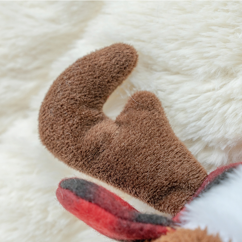 Manufacturer wholesale christmas elk dog plush rope toys