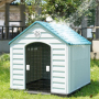 Manufacturer Wholesale Plastic Waterproof Outdoor Large Pet Dog House