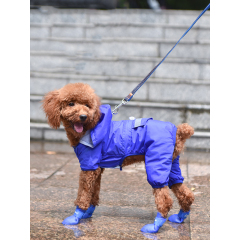 Manufacturer wholesale multi-colors silicone waterproof anti slip pet dog rain shoes