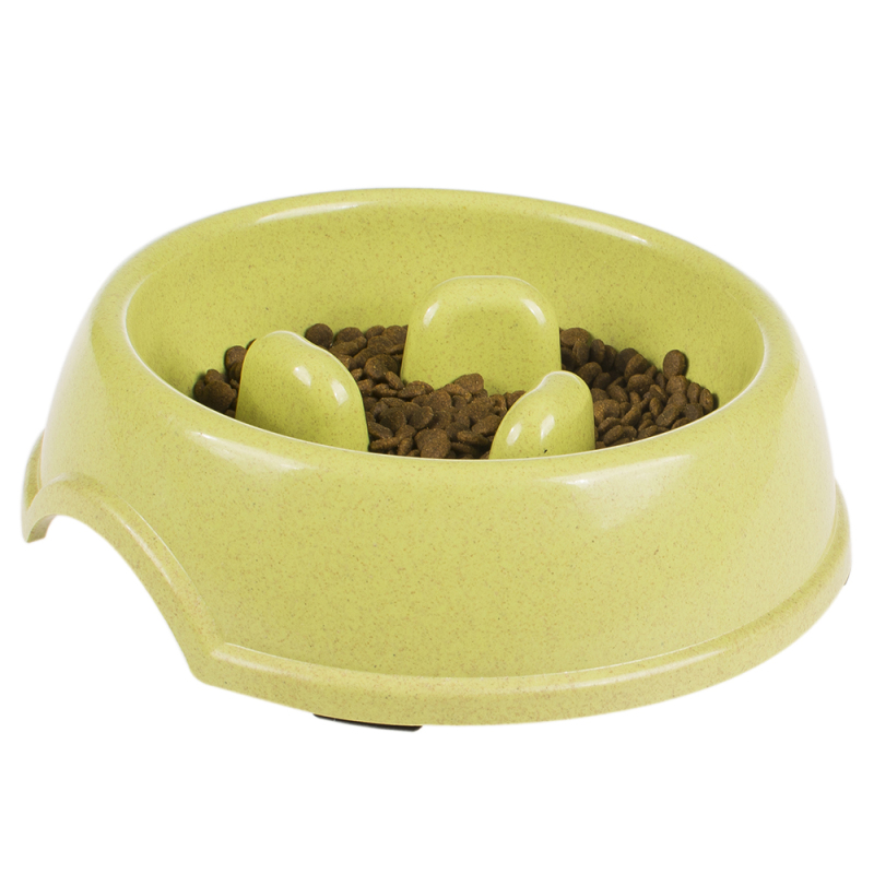 Hot Selling Luxury High Quality Eco-friendly Slow Feeder Bamboo Dog Bowl