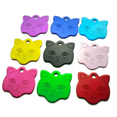 Manufacturer wholesale custom printed metal personalized pet ID tags dog tag more design