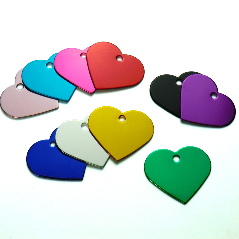 Manufacturer wholesale custom printed metal personalized pet ID tags dog tag more design