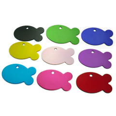 Manufacturer wholesale custom printed metal personalized pet ID tags dog tag more design