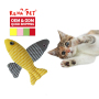 Wholesale Linen Fish Catnip Cat Toy