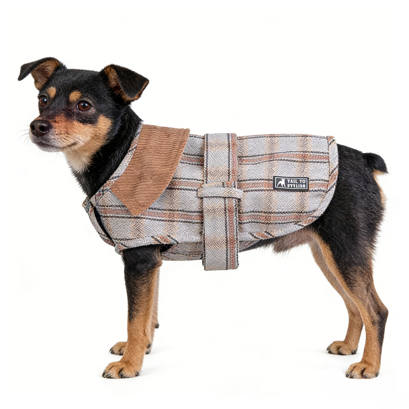 Wholesale Custom Logo Plaid Dog Pet Clothing