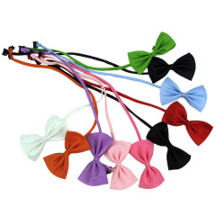Manufacturer wholesale popular detachable wedding plaid color pet bowtie dog bow tie