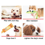 Manufacturer wholesale bite-resistant fruit design rope dog chewing toy