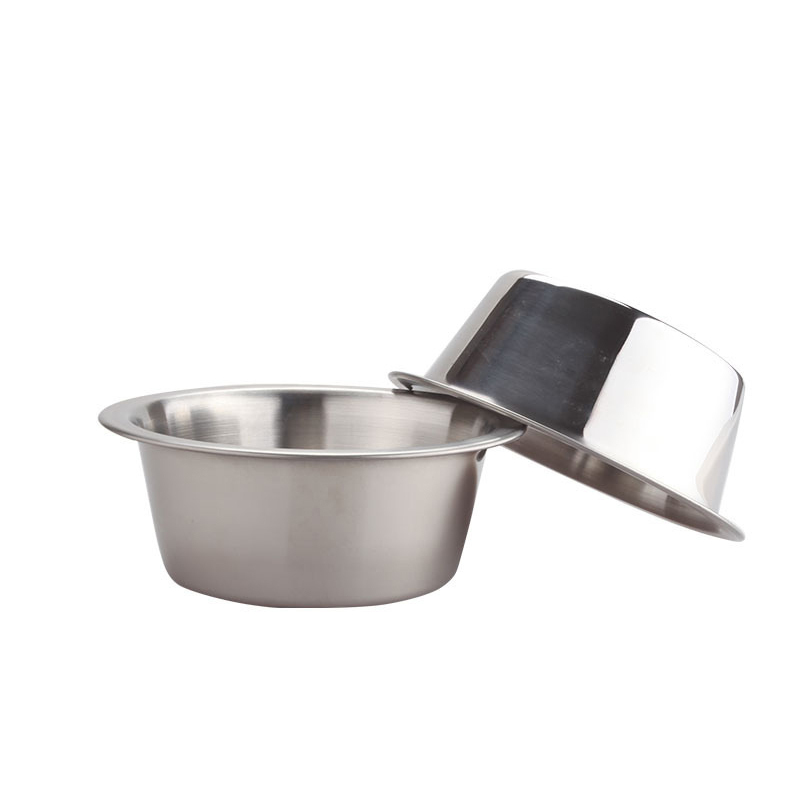 Stand Basic Twins Stainless Pet Feeder For Big Dog