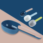 Manufacturer wholesale multi-functional sealing clip cat dog food scoop