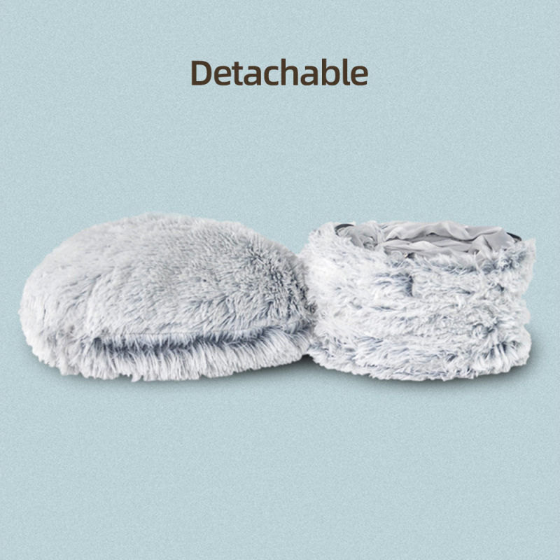 Manufacturer Wholesale Plush Foldable Collapsible Round Cat Tunnel