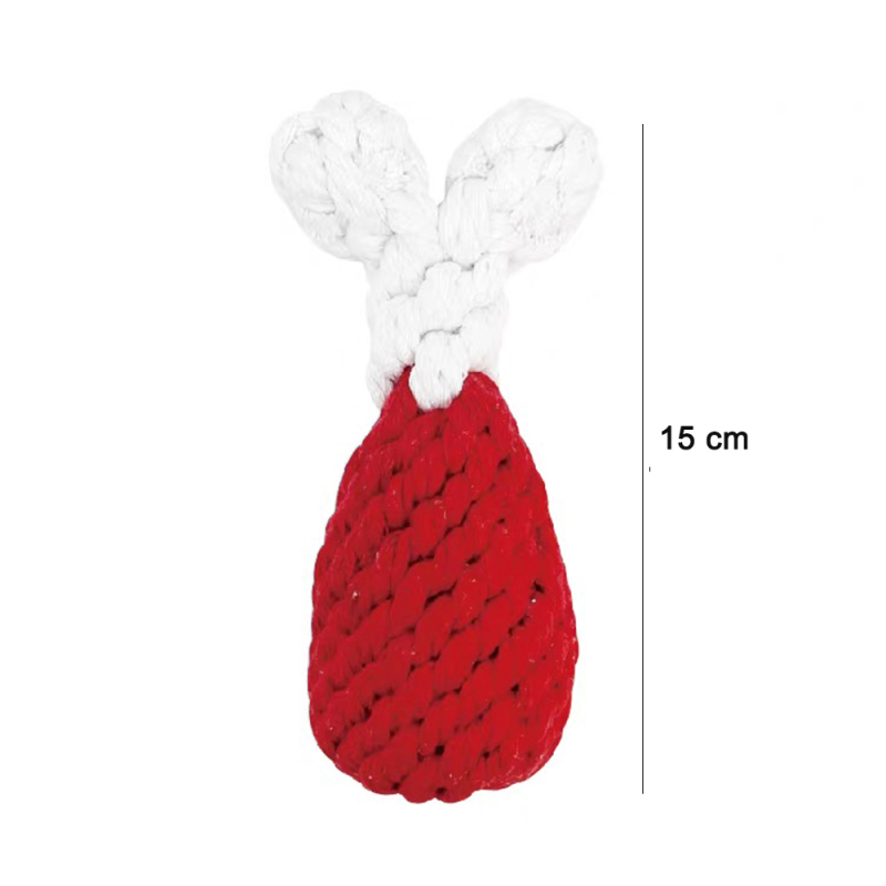 Wholesale Christmas Chew Pet Dog Rope Toy