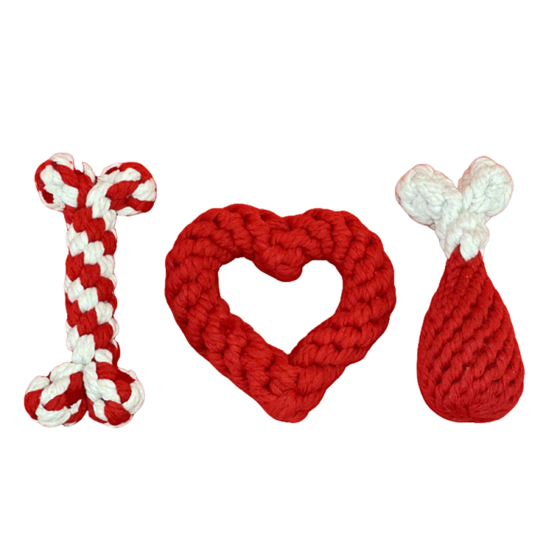 Wholesale Christmas Chew Pet Dog Rope Toy