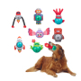 Manufacturer Wholesale Pet Product Supplier Chew Plush TPR Dog Feeder Toys