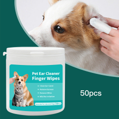 Wholesale Finger Wipe Pet Ear Cleaner