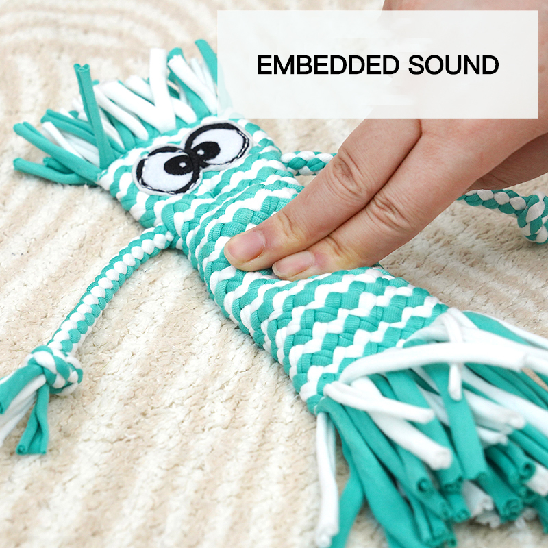 Manufacturer wholesale weaving design dog chewing toy