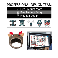 Manufacturer wholesale winter plush cat pet dog hat