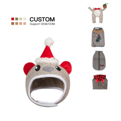 Manufacturer wholesale winter plush cat pet dog hat