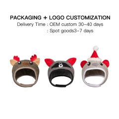 Manufacturer wholesale winter plush cat pet dog hat