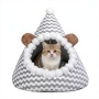 Manufacturer Wholesale Custom Logo Warm Cute Pet Product Cat House Bed