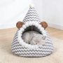 Manufacturer Wholesale Custom Logo Warm Cute Pet Product Cat House Bed
