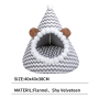 Manufacturer Wholesale Custom Logo Warm Cute Pet Product Cat House Bed