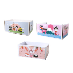 Manufacturer wholesale three design foldable cat corrugated scratcher cardboard