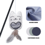 Manufacturer Wholesale Plush Feather Stick Cat Teaser Toys