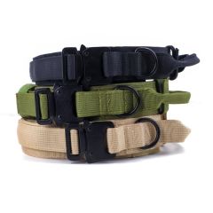 Manufacturer wholesale nylon camouflage dog collar medium large
