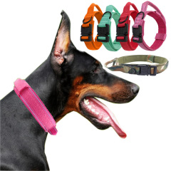Manufacturer wholesale nylon camouflage dog collar medium large