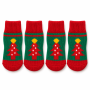 Wholesale Customized Christmas Non Slip Pet Dog Socks