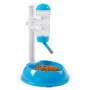 Manufacturer wholesale ABS detachable adjustable multi colors dog pet automatic drinker eat set