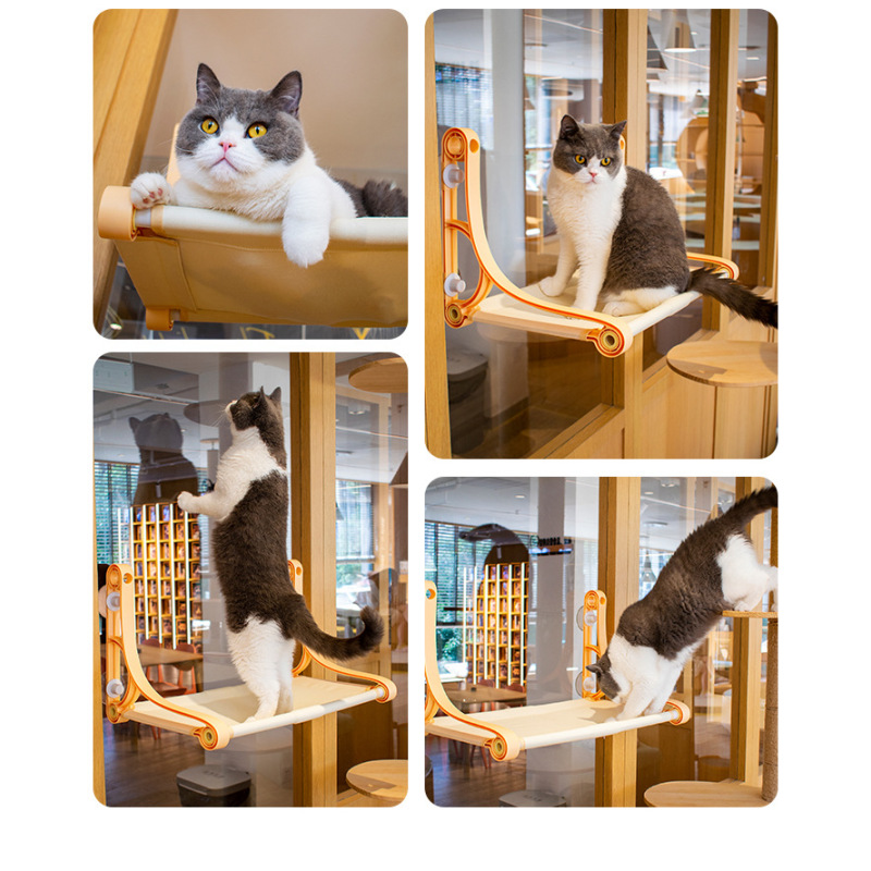 Manufacturer wholesale stable sucker hanging window cat hammock