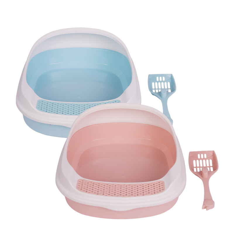 Wholesale Plastic Detachable Cat Litter Box with Scoop