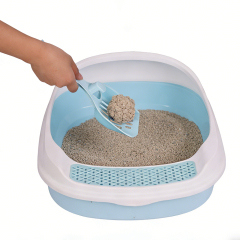 Wholesale Plastic Detachable Cat Litter Box with Scoop