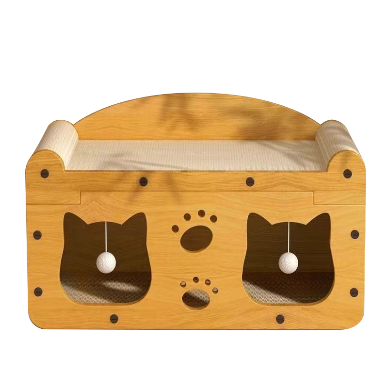 Wholesale Multi Shape Corrugated Paper Scratcher Cardboard Cat House