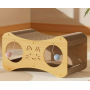 Wholesale Multi Shape Corrugated Paper Scratcher Cardboard Cat House