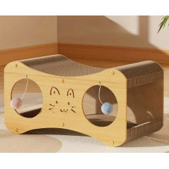 Wholesale Multi Shape Corrugated Paper Scratcher Cardboard Cat House