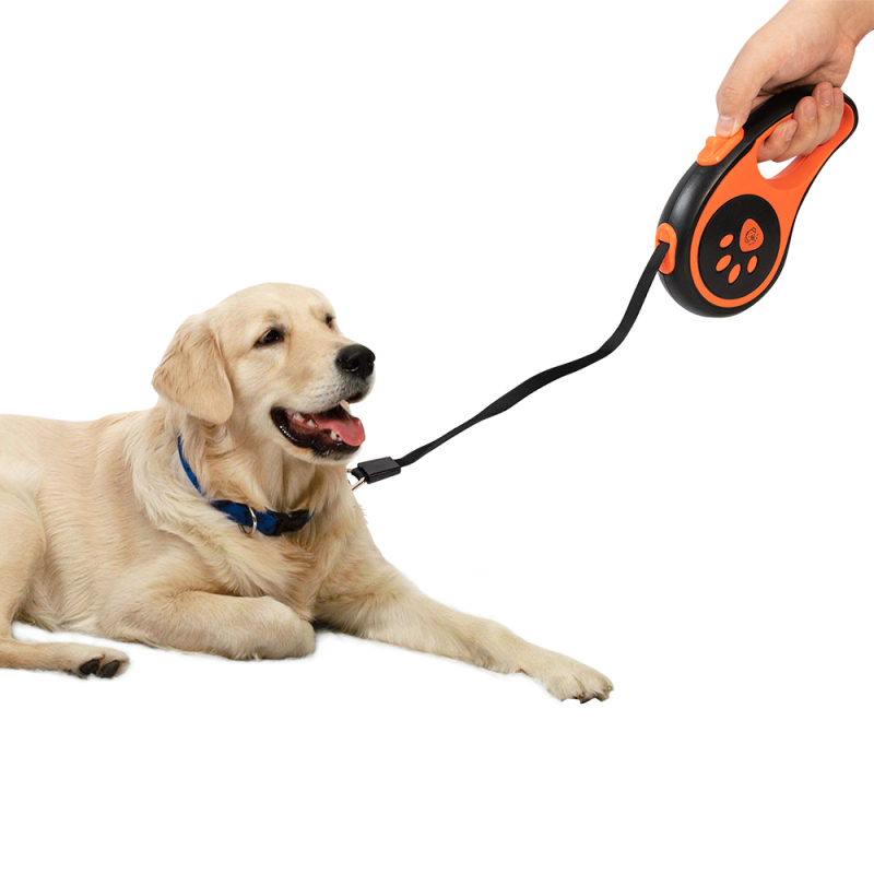 Manufacturer wholesale custom logo multi-colors 5M dog retractable leash