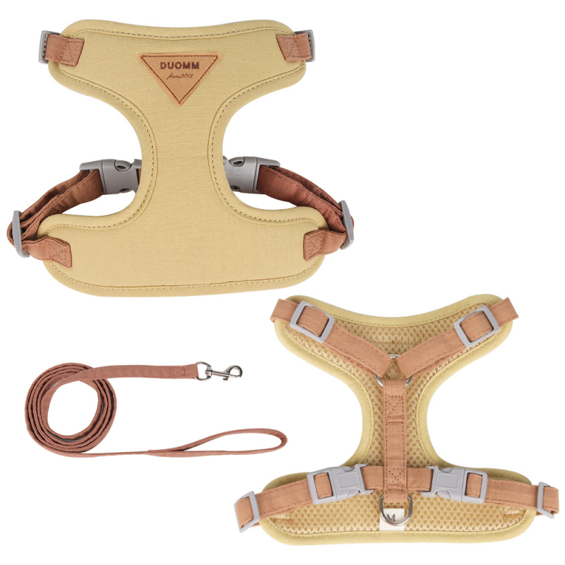 Wholesale Pet Product Supplier Breathable Mesh Leash Cat Harness Set