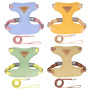 Wholesale Pet Product Supplier Breathable Mesh Leash Cat Harness Set
