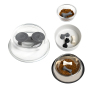 Manufacturer wholesale bone shape slow feeder dog bowl accessories