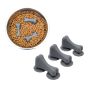 Manufacturer wholesale bone shape slow feeder dog bowl accessories