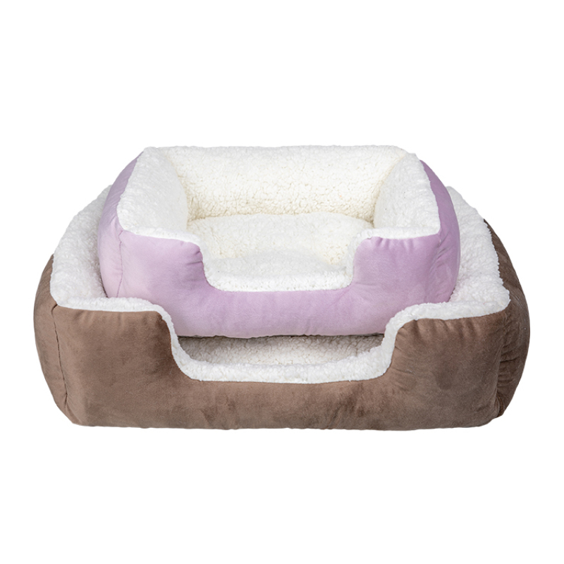 Manufacturer Wholesale Custom Logo Comfortable Cat Dog Bed Luxury